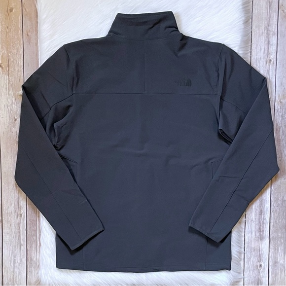 The North Face Men’s Stretch Soft Shell Grey Jacket - Picture 6 of 9